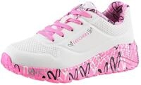 Skechers Sneaker "UNO LITE-LOVELY LUV", Schn&uuml;rschuh mit bedruckter Sohle,
