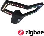 Paulmann LED Au&szlig;en-Wandleuchte "Alara IP44 eckig 375x270mm RGBW+ 10W 450lm 230V