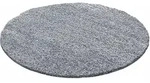 Hochflor-Teppich AYYILDIZ TEPPICHE "Life Shaggy 1500" Gr. 10, grau (hellgrau), H:30mm