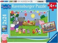 Puzzle RAVENSBURGER "Partyzeit", bunt, Puzzles, KinderB:26cm H:18cm, Pappe, Motiv,