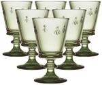 La Roch&egrave;re France Wei&szlig;weinglas "Weingl&auml;ser Biene Abeille 240 ml 6er Set"