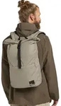 Daypack JACK WOLFSKIN "ISLAND", grau (stone), Rucks&auml;cke, onesize, Obermaterial: 100%