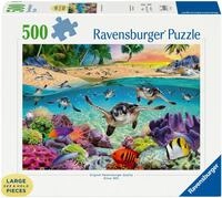 Puzzle RAVENSBURGER "Meeresschildkr&ouml;ten", bunt, Puzzles, KinderB:70cm H:50cm, Pappe,