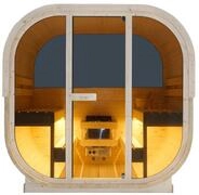 Sanotechnik Sauna ""HANKO" Au&szlig;ensauna" geeignet f&uuml;r 6 Personen, Fichtenholz