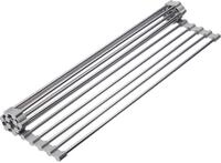 WESTMARK Abtropfmatte "Home" Edelstahl, rollbar