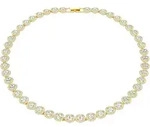 Collier SWAROVSKI "Schmuck Geschenk Una Angelic Tennis Halskette", gold