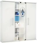 VCM Medizinschrank "Medizinschrank Arzneischrank Santila abschlie&szlig;bar" 1 Stk. tlg.