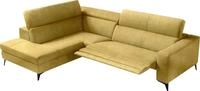 Egoitaliano Ecksofa "Edith, Designsofa mit hohem Sitzkomfort, Breite 269cm,...