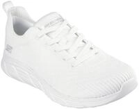Sneaker SKECHERS "BOBS B FLEX LO-GRACEFUL STRIDE", Damen, Gr. 35, wei&szlig;, Textil,