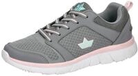 Sneaker LICO "Freizeitschuh Matera", Damen, Gr. 36, grau, Synthetik, Schuhe Sneaker