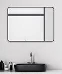 Talos Wandspiegel "Black Living" BxH: 80x60 cm