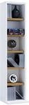 VCM Standregal "Holz CD DVD Stand Aufbewahrung Deko Regal Elementa" 1 Stk. tlg.