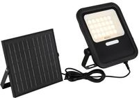 GLOBO LIGHTING LED Solarleuchte "SOLARLEUCHTE KUNSTSTOFF SCHWARZ MATT, 1XLED"