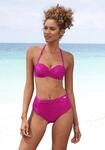 Sunseeker Highwaist-Bikini-Hose "Loretta" mit Zierg&uuml;rtel
