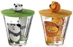 LEONARDO Kinderbecher "Kinderbecher mit Deckel Bambini 215 ml 2er Set"
