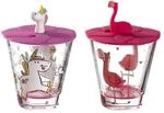 LEONARDO Kinderbecher "Kinderbecher mit Deckel Bambini 215 ml 2er Set"