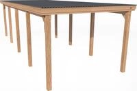 weka Einzelcarport "617 Gr.3" Massivholz 270 cm braun