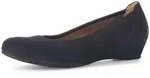 Keilpumps GABOR "Keilpumps", Damen, Gr. 37, blau, Schuhe