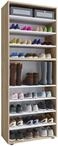 VCM Schuhschrank "XXL Holz Gro&szlig;er Schuhschrank Schuhregal Lona 9" 1 Stk. tlg.