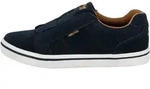 Sneaker LICO "Freizeitschuh Jimdo Slipper", Herren, Gr. 43, blau, Veloursleder,