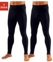 Clipper Lange Unterhose Packung, 2 Stk. aus weichem Single Jersey
