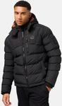 Stone Harbour Winterjacke "Arvidoo" mit Kapuze Modische Herren Winter Steppjacke