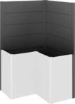 Biohort Sichtschutzelement f&uuml;r Hochbeet Belvedere L100 (L-Form), LxH: 102x91 cm