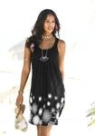 Beachtime by Lascana Strandkleid "mit grafischem Druck am Saum, lockeres