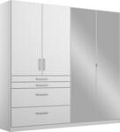 rauch Dreht&uuml;renschrank "Kleiderschrank Schrank Garderobe Garderobenschrank HOMBURG"