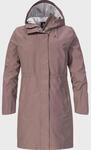 Parka SCH&Ouml;FFEL "Coat Style Bohorok WMS", Damen, Gr. 38, lila (3905, braun),