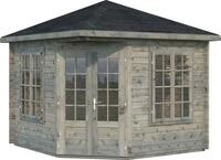 Palmako Gartenhaus "Pavillon Melanie" grau