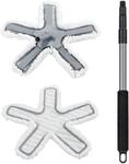 Maximex Bodenwischer-Set "Modell Oktopus mit Teleskopstiel" 360 Duo-Knickgelenk,