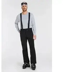 Skihose ICEPEAK "ICEPEAK FREIBERG", Herren, Gr. 50, N-Gr, schwarz, Web,...