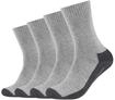 Sportsocken CAMANO "pro tex 4er Pack", Damen, Gr. 47-49, grau, 53% Baumwolle,...