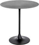 HAKU Beistelltisch "Sofatisch, Wohnzimmertisch" 1 Stk. tlg. rund - aus Metall Schwarz
