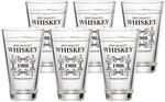Ritzenhoff & Breker Longdrinkglas "Whisky Becher SPIRITS 330 ml 6er Set transparent"