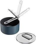 Joseph Joseph Bratpfanne "Space 15 cm antihaftbeschichtete Pfanne mit...