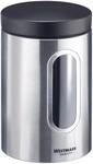 WESTMARK Vorratsdose "Vorratsdose mit Fenster 1800 ml" Edelstahl Vorratsbeh&auml;lter