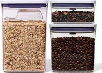 OXO Good Grips Vorratsdose mit Portionierl&ouml;ffel, 0,6, 1,6, 2,6 Liter