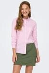 JDY Hemdbluse "JDYMIO L/S SHIRT WVN NOOS" unifarben oder gestreift