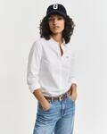Gant Langarmbluse "New Slim Stretch Oxford Blouse" f&uuml;r bequemen Sitz u.