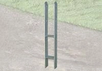 weka H-Pfostenanker "H-Pfostenanker" Set, 9 Anker 9x9 cm