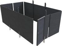 Skanholz Carport-Ger&auml;teraum "Abstellraum C6" aus Profilschalung