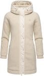 Ragwear Outdoorjacke "Cousy" mit Kapuze flauschige &Uuml;bergangsjacke mit Teddyfell und
