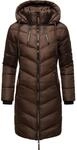 Marikoo Wintermantel "Armasa" modischer Damen Winter Steppmantel mit Kapuze