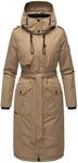 Wintermantel NAVAHOO "Hokulanii", Damen, Gr. XXL (44), grau (taupe), Obermaterial: