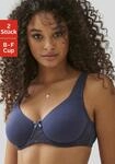 Nuance by Lascana T-Shirt-BH Packung, mit B&uuml;gel und nahtlosen Cups, aus
