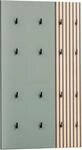 welltime Garderobenpaneel "Alexa, Breite 73 cm made in Germany" Mit Akustikprint, 16