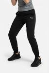 PUMA Trainingshose "ESS SWEATPANTS CL TR G" mit Seitennahttaschen, mit gerippten