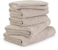 M&ouml;ve Handtuch Set "New Classic" Set 6 Stk. Walkfrottier 2x G&auml;ste-, 2x Hand-...